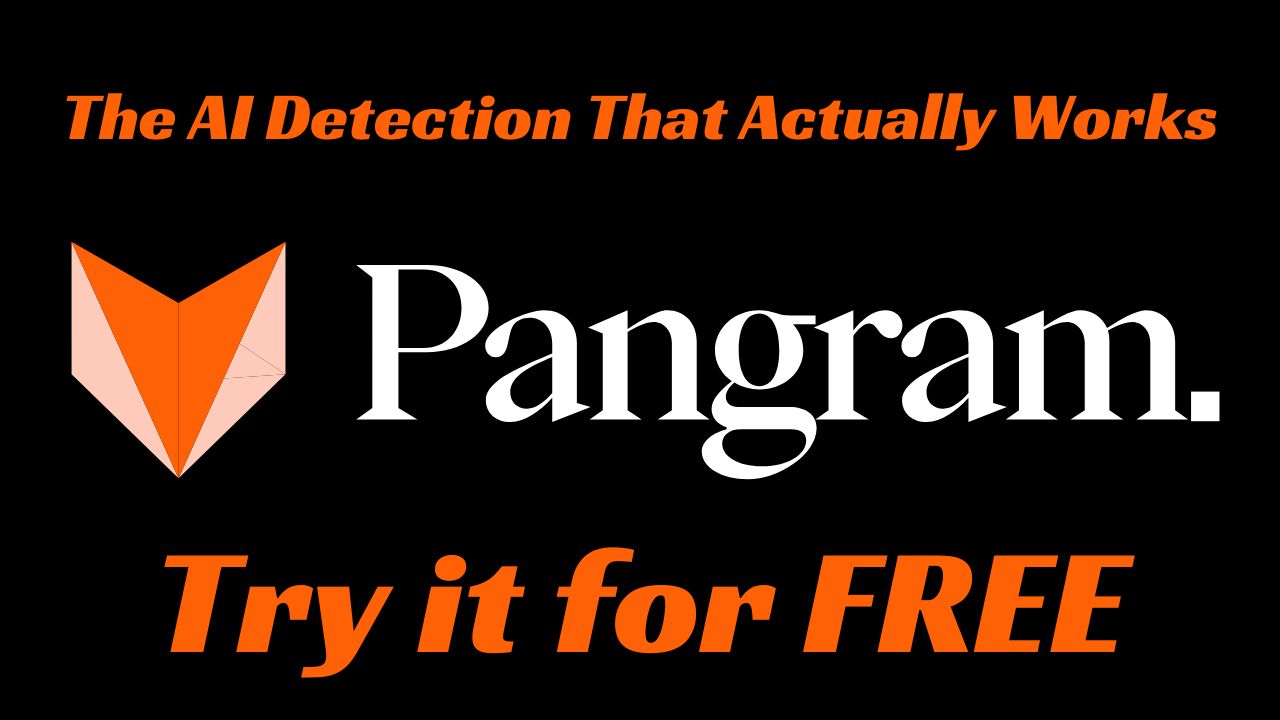 Pangram Labs Dashboard showing model detection breakdown