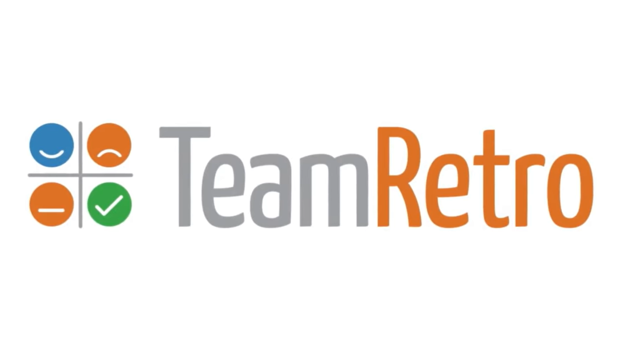 TeamRetro retrospective board showing anonymous idea grouping and a team health radar