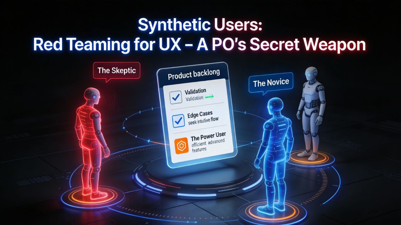Synthetic Users and UX Red Teaming
