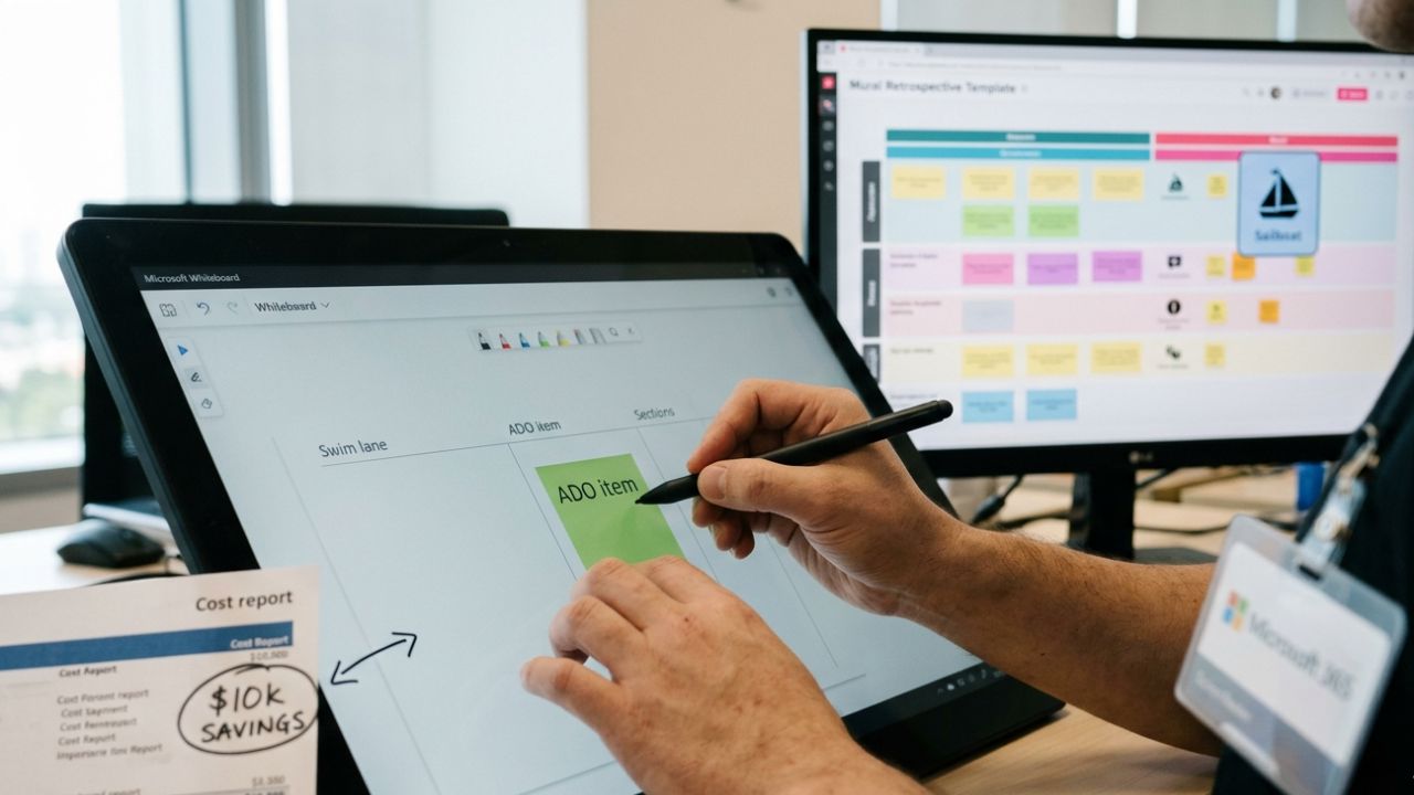 Save $10k With Microsoft Whiteboard vs Mural Scrum Tactics