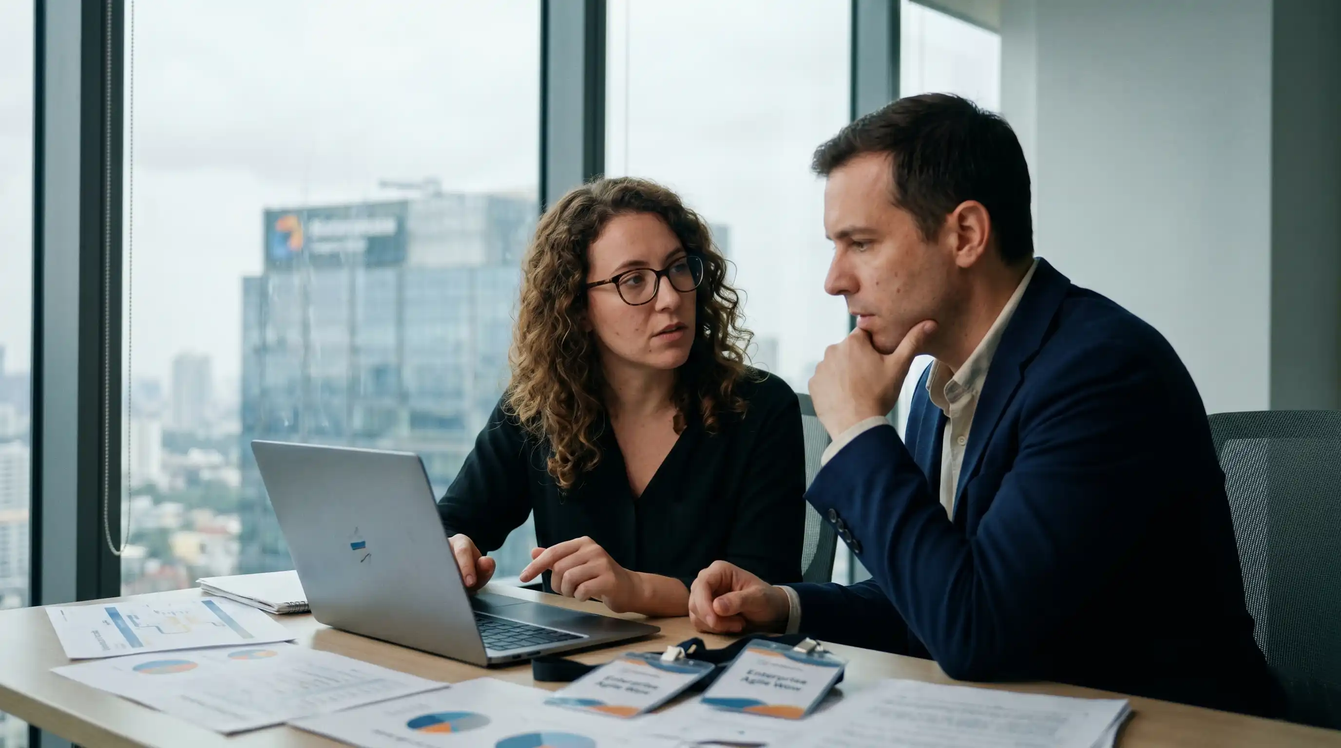 A comprehensive buyer's guide illustrating the 8 critical checks for evaluating enterprise agile PPM tools