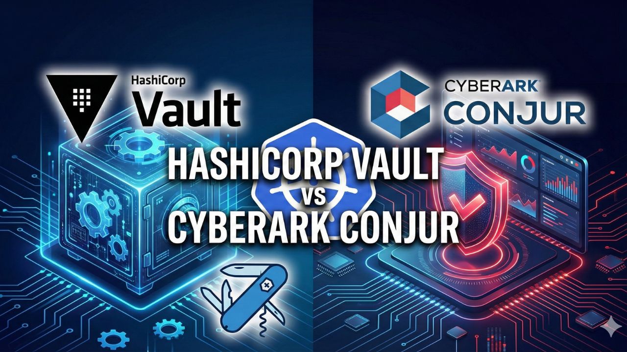 HashiCorp Vault vs CyberArk Conjur comparison for Agile teams