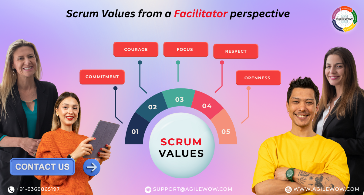 Scrum Values from a Facilitator perspective