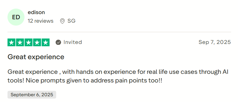 student review on pspo-ai