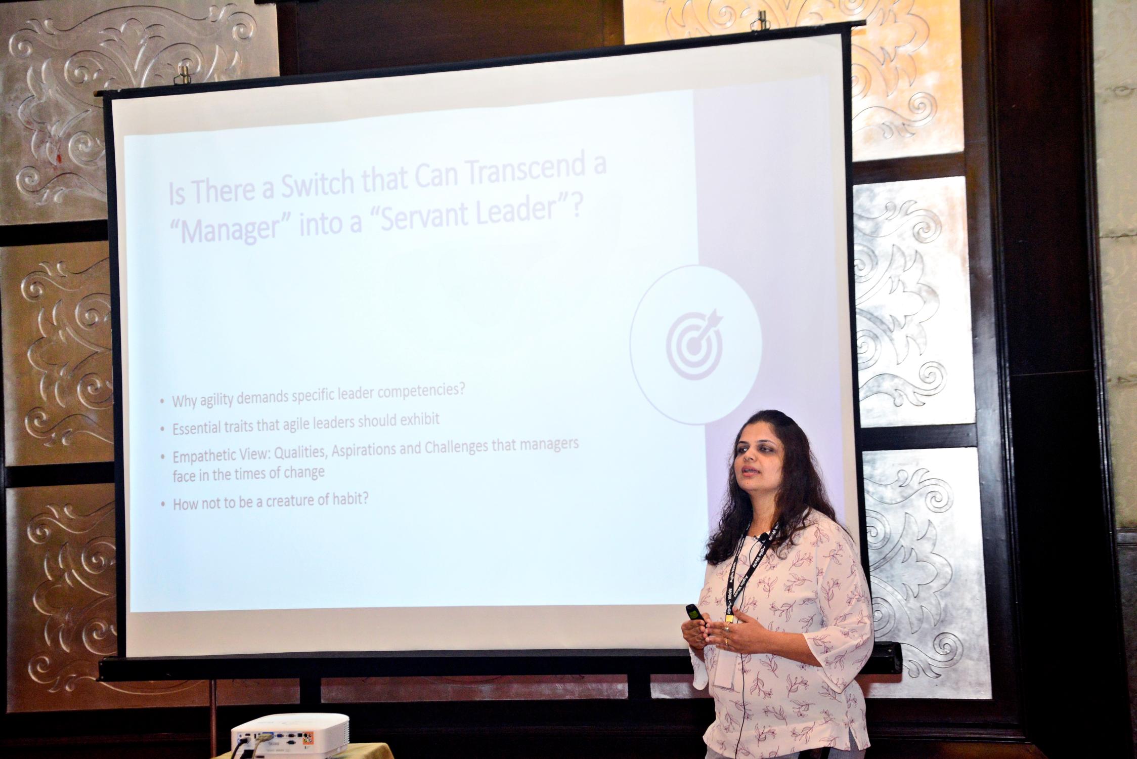Audience engagement during the session