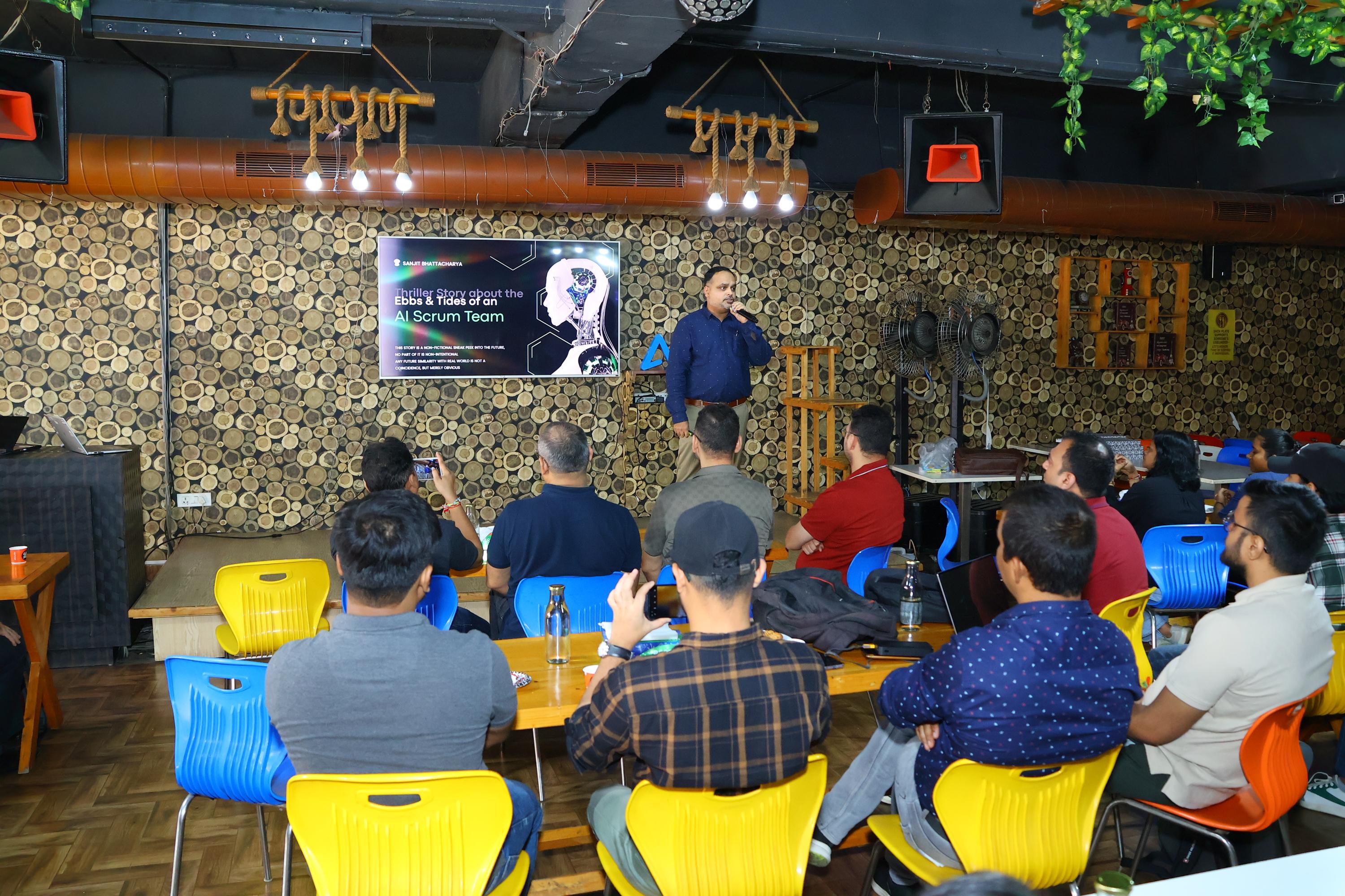 Sanjit discussing AI Product Owner roles